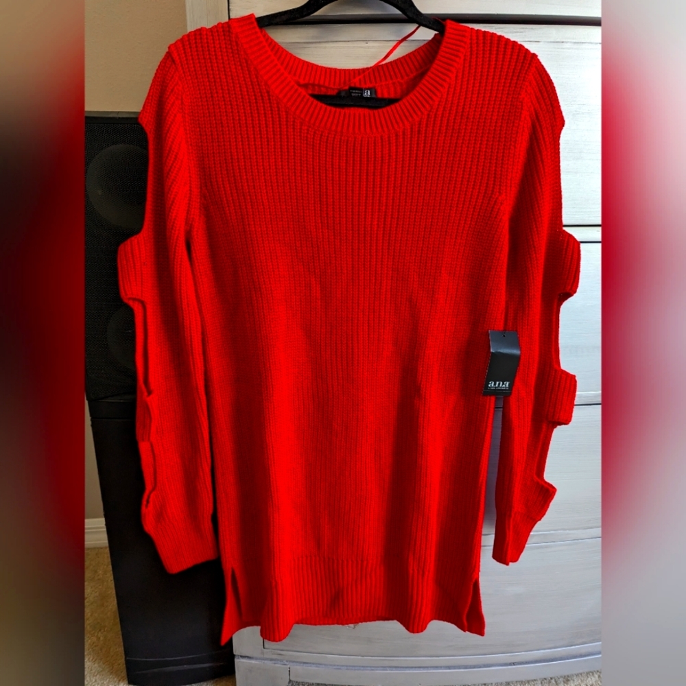 Sweater Oversized Red medium by a.n.a